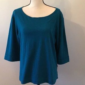 Habitat Cuff Boatneck Top